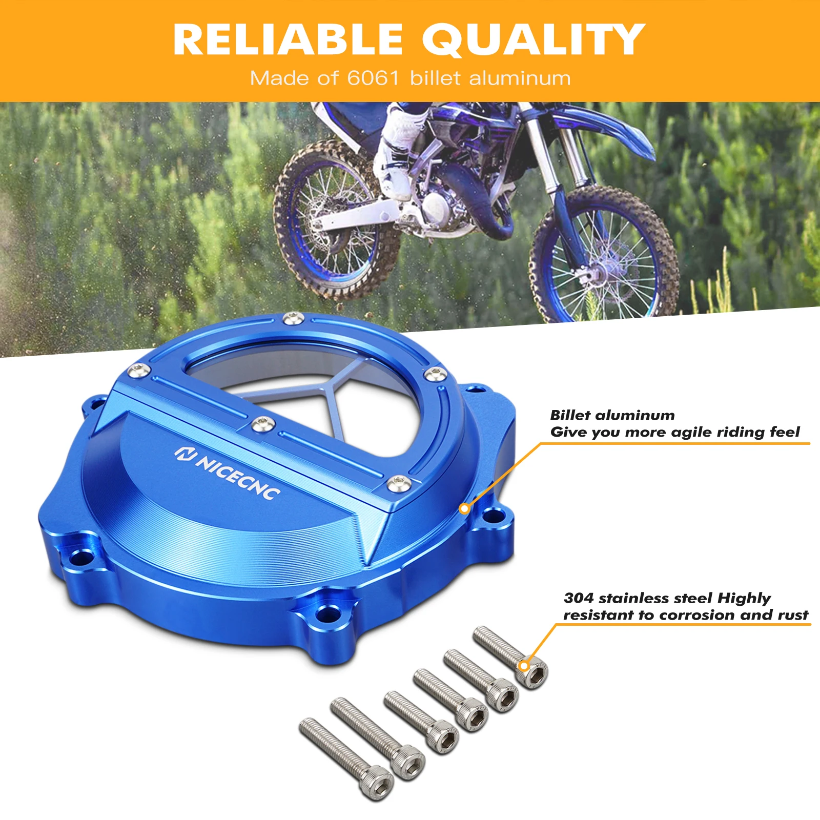 NICECNC For Yamaha YZ85 YZ 85  - Aluminum Case 65 avis et prix