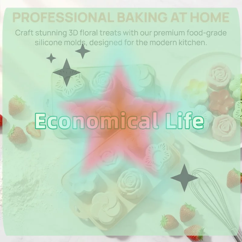 Bath Bomb Mold - [MOA] Moldes para Hornear con Diferentes