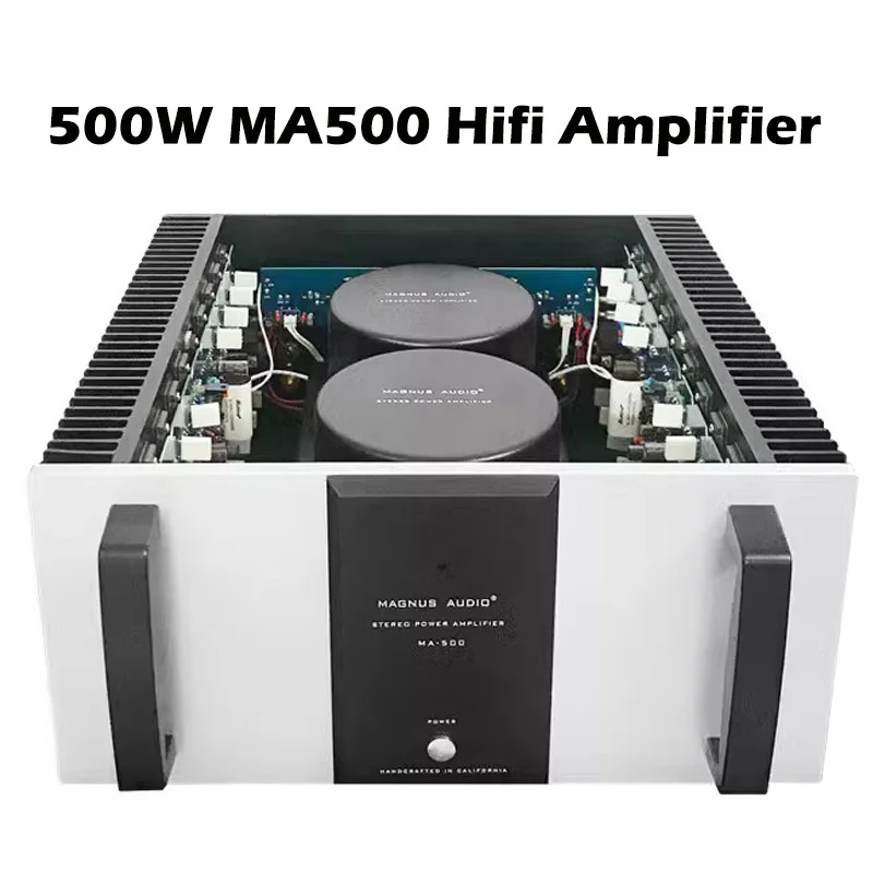 

AIYIMA SMSL MA500 500W High power Amplifier 2.0 Stereo RCA Single-ended XLR Balanced Hifi Amplifier Ultra high-end Amp Audio