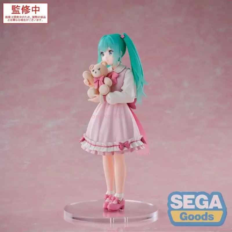 Sega Luminasta 하츠네 미쿠 컨셉 시리즈 Vol.3 액션 피규어 수집품 Pvc 소녀 모델 Gk 장식 장식품 크리스마스 선물 장난감
