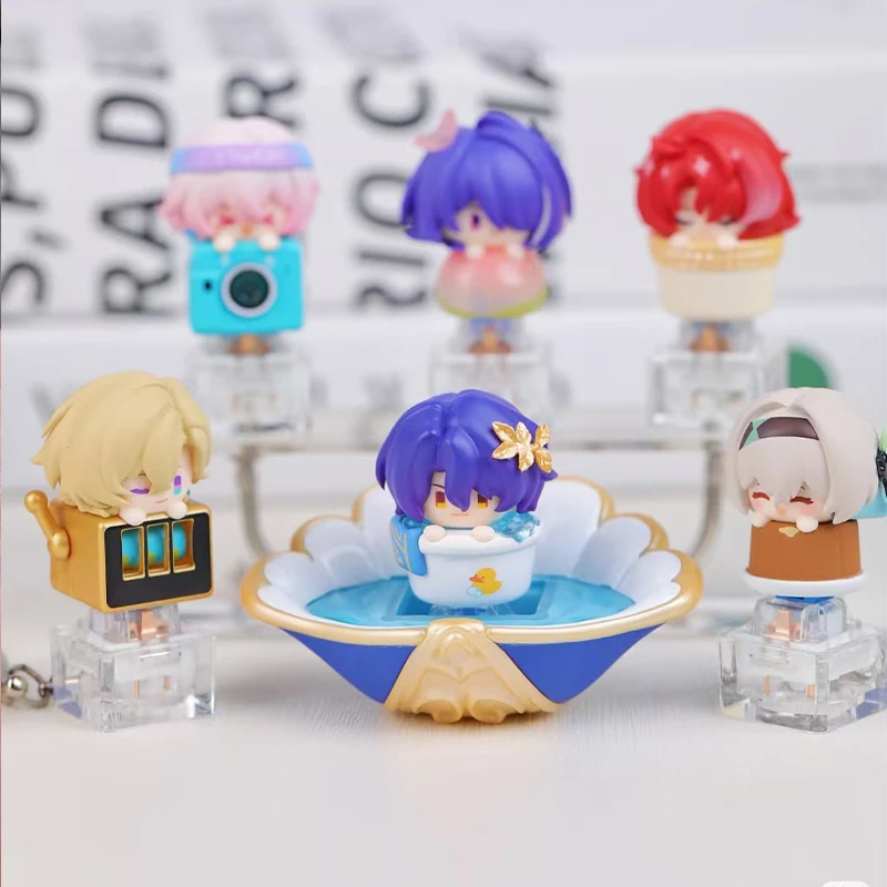 in stock Finger Keycap Honkai Star Rail Second Series Game Peripheral Anime Keycap for Gaming Keyboard Fans Collectible view 2