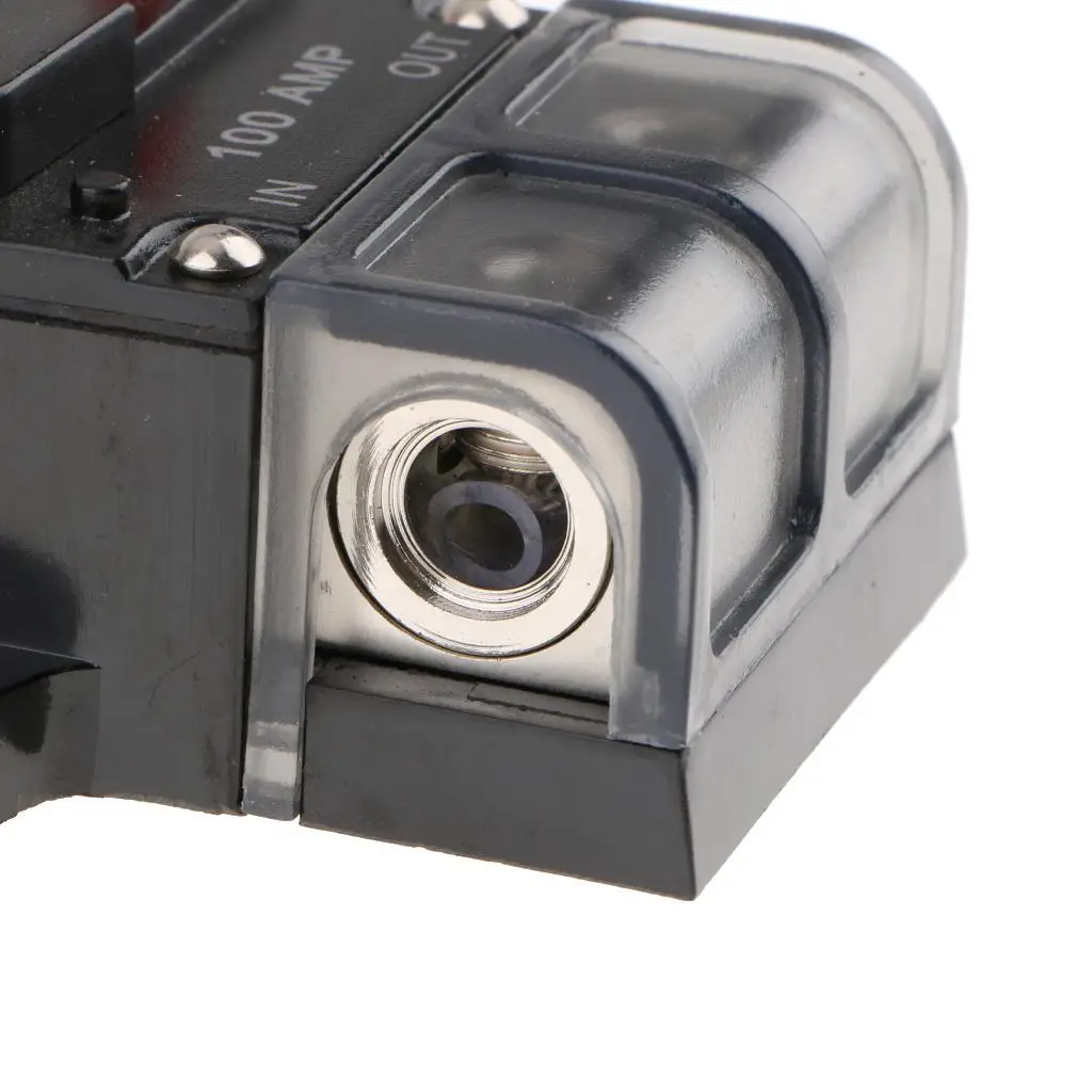 Car Audio Video Installation Waterproof Circuit Breaker Inline Fuse Holder for
