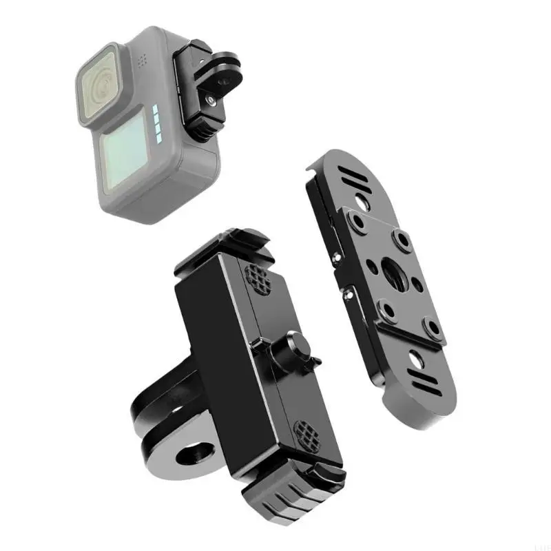 

L41E Quick Release Adapter Mount For 12 11 Action Cameras Aluminum Base