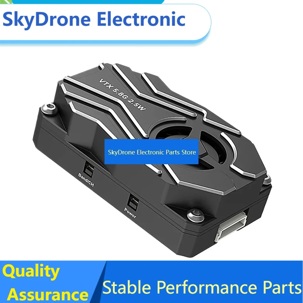 SkyDElIFlight BLITZ Whoop 5.8G 2.5W VTX 40CH Raceband MMCX Built-in Microphone CNC Shell Cooling Fan 2-8S For Long Range RC FPV