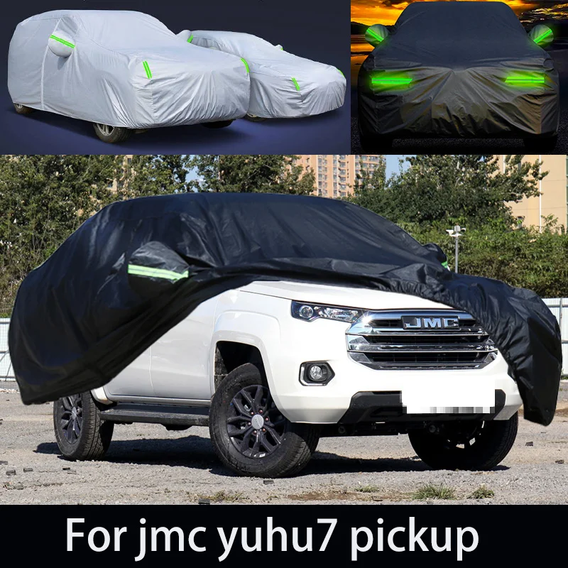 

For jmc yuhu7 pickup auto anti snow, anti freezing, anti dust, anti peeling paint, and anti rainwater.car cover protection