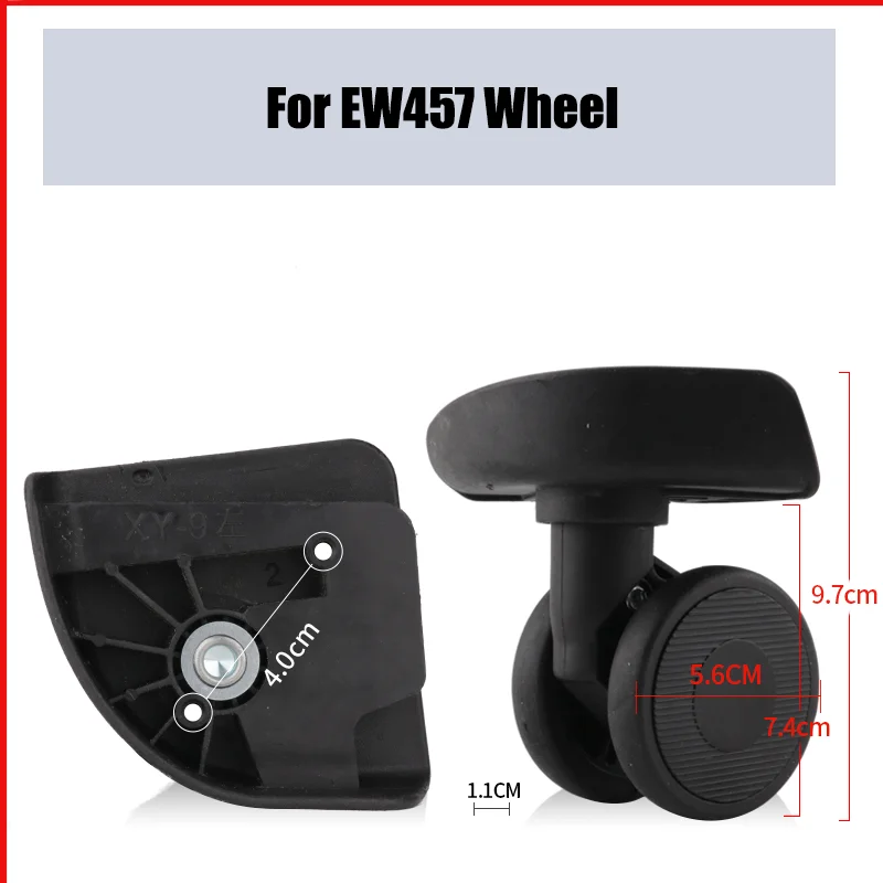 

Suitable for EW457 Suitcase Carrying Wheel Suitcase Replacement Accessories Replacement Universal Wheel Luggage Repair Pulley