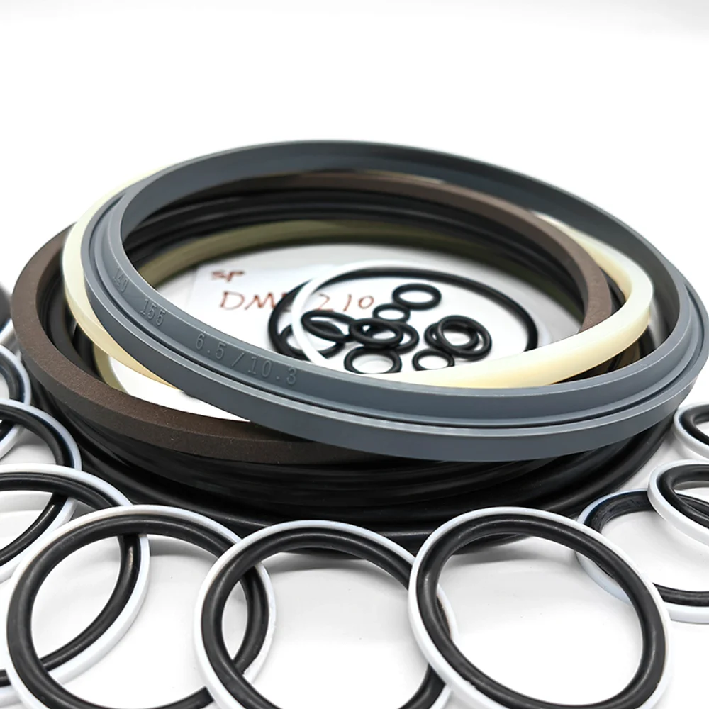 طقم ختم الكسارة لمطارق القواطع الهيدروليكية Daemo DMB210 طقم ختم المطرقة الهيدروليكية