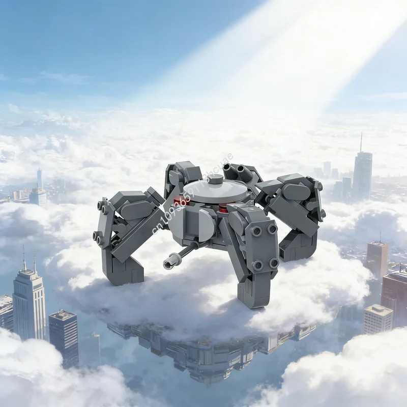 

152 детали MOC LAB C R Легкий армейский бронетранспортер-ракетоносец, конструктор, архитектурные блоки, рождественские подарки, игрушки, развивающие кубики для детей