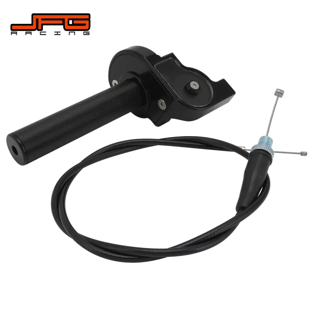 For Honda CRF50 CRF70 CRF80 CRF100 CRF150 CR250 XR50 XR250 Throttle Grip Twister Visible With Throttle Cable Motorcycle Aluminum