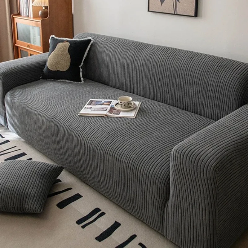 

Adjustable Stretchable Elastic Sofa Cover Armchair Protector Corner L Shape Stretch Slipcovers Couch Cover Cat-Proof 소파 커버