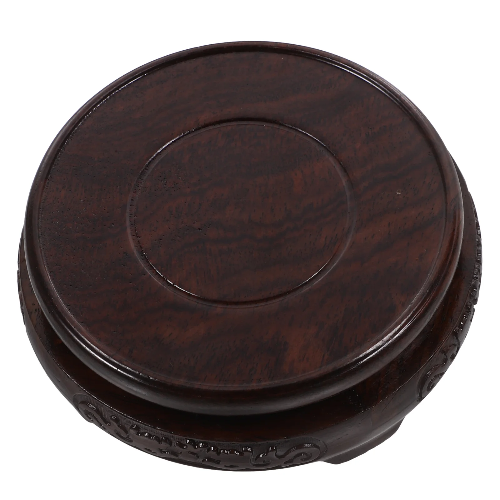 

Kettle Teapot Solid Wood Holder Tray Flower Stand Indoor Pad Multipurpose Drainage