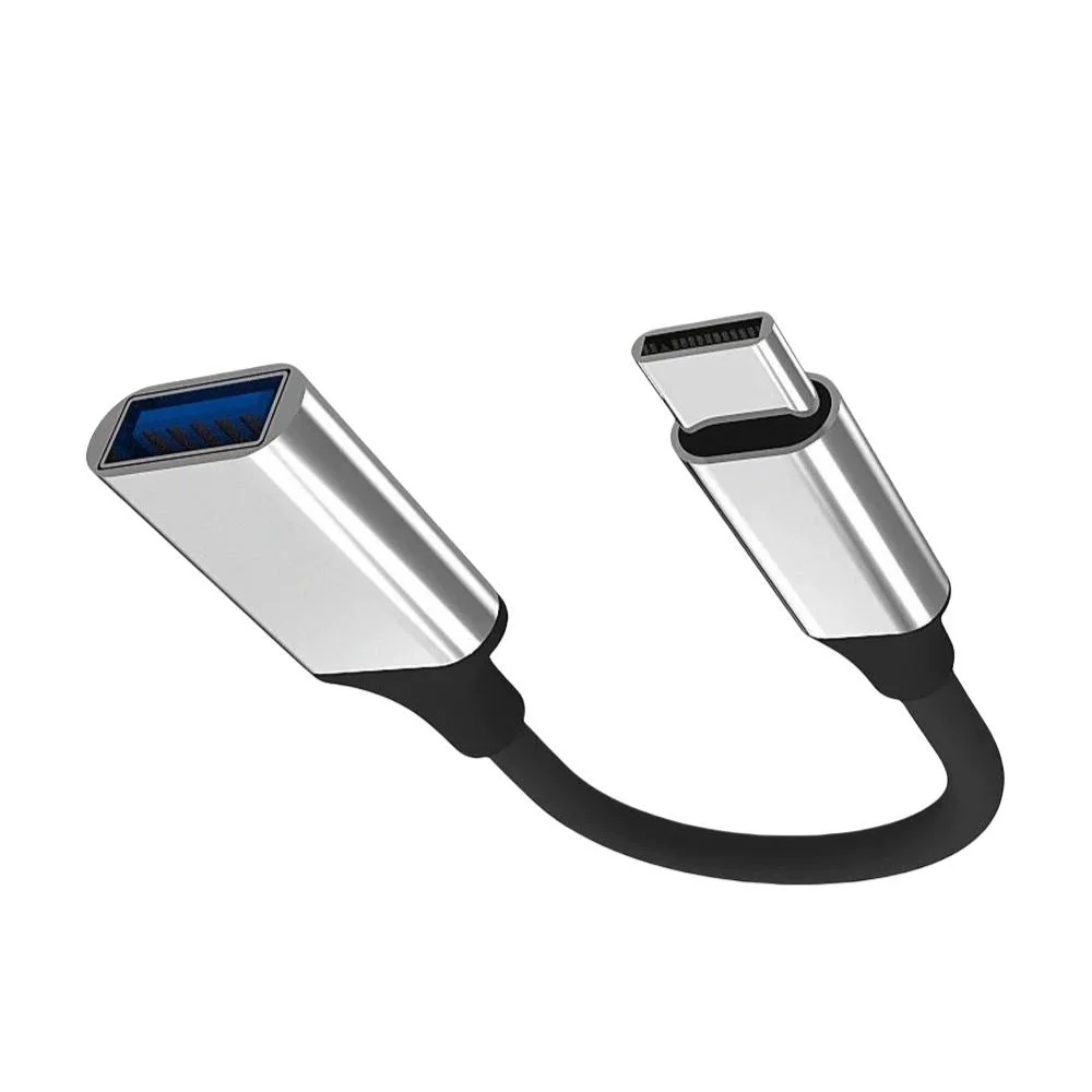 OTG Type C Cable Adapter USB to Type C Adapter Connector for Xiaomi Samsung S20 Huawei OTG Data Cable Converter for MacBook Pro