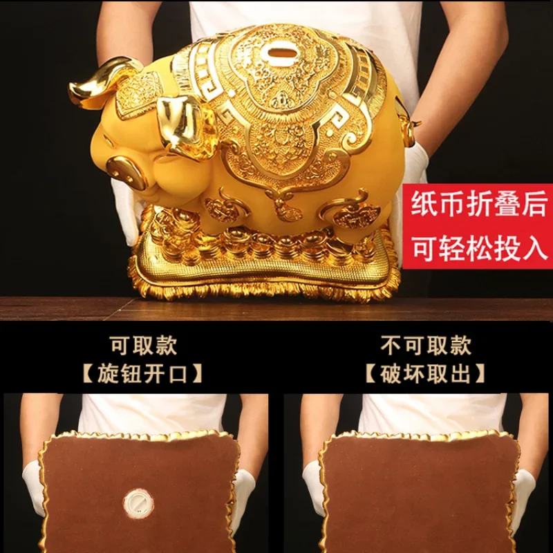 Adult Mystery Money Box Piggy Gold Bank Safe Money Euro Box Bank Piggy Bank Saving Coin Spaarpot Home Furnishings Saving Money