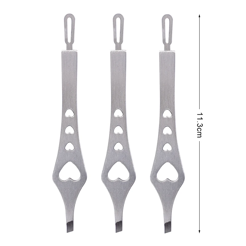 Stainless Steel Mini Tweezers for Bracket Remover Tweezer Clip Forceps Tool