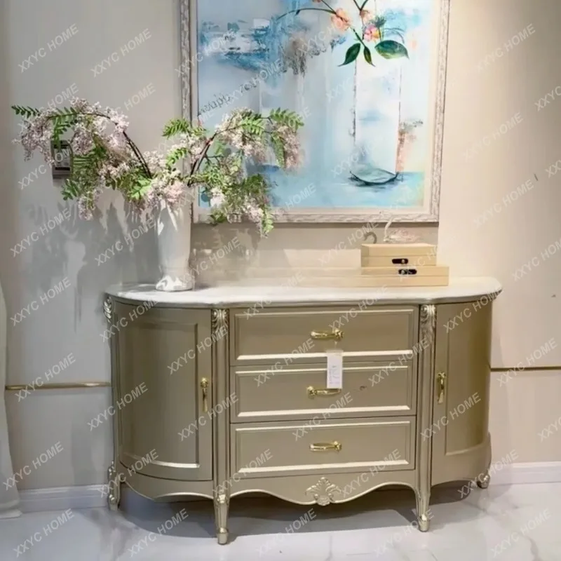XXFactory Direct  light luxury door cabinet, living room against the wall, small apartment, bedroom locker