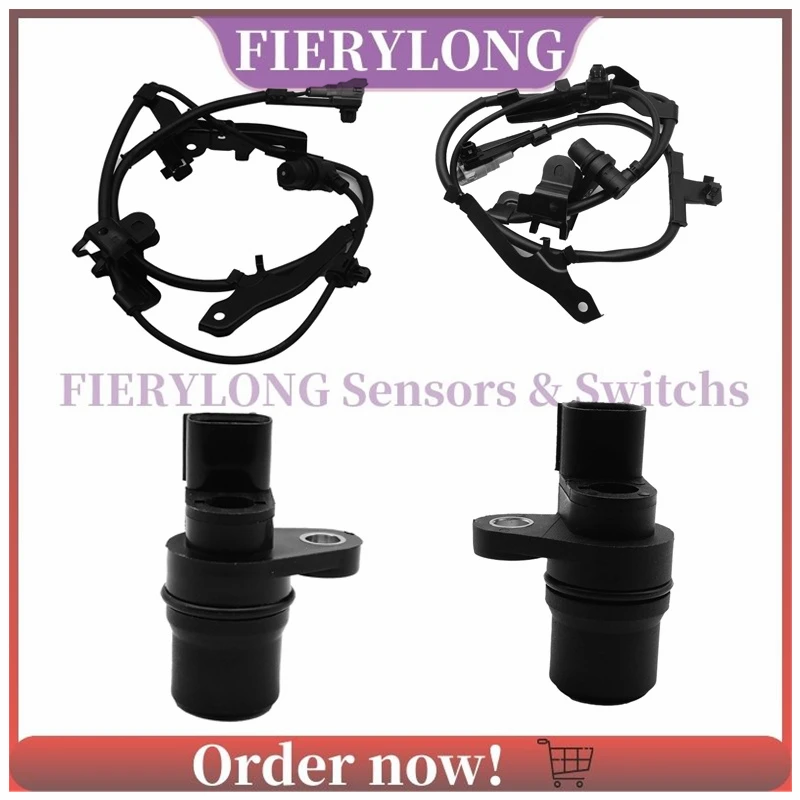 

4PCS 89542-0C010 89543-0C010 ABS Wheel Speed Sensor For Toyota Sequoia 2001-2007 Tundra 2000-2006 89545-35020 89546-35020
