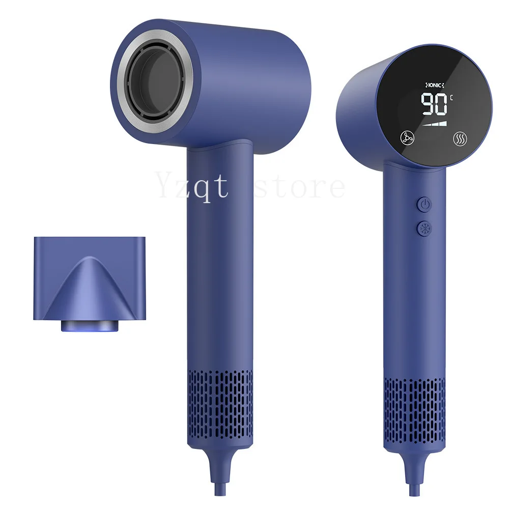 Cross-border high-speed hair dryer manufacturer, brushless motor, plasma high-power high-power home hotel temperature digital