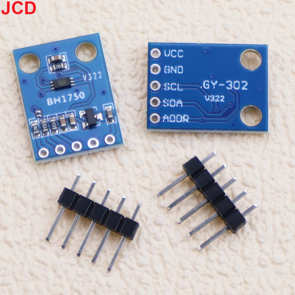 JCD 1/3pcs GY-302 BH1750 BH1750FVI Light Intensity Illumination Module Digital Optical Intensity Illumination Sensor For Arduino