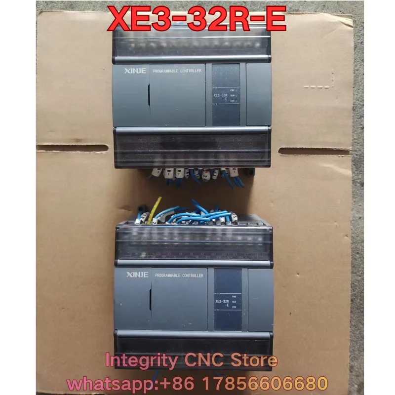 Second-hand XE3-32R-E PLC controller function test is normal