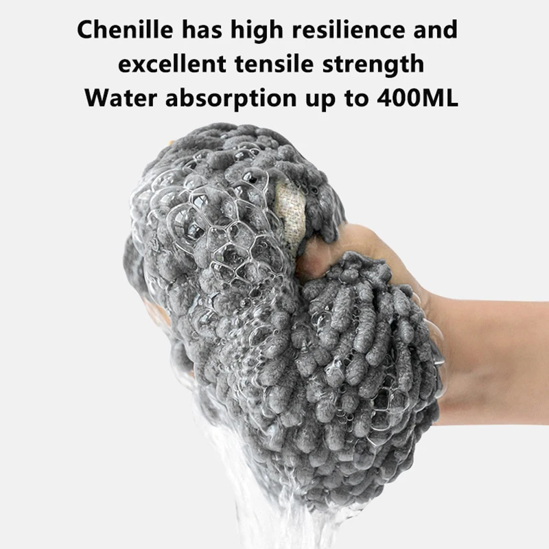 Microfiber Hand Towels Kitchen And Bathroom Super Absorbent Chenille Quick Dry Hand Towels Soft And Comfortable Hand Towel Ball