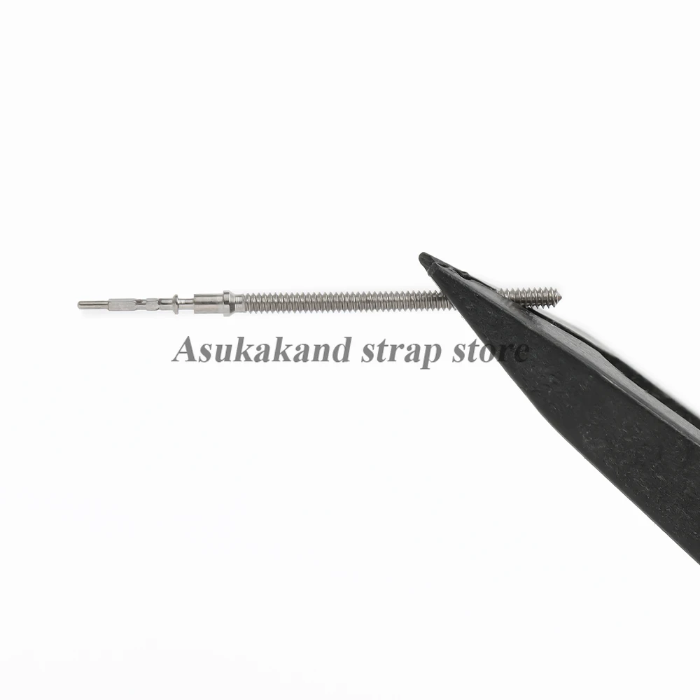 VK63ムーブメント用1/2/5個入りムーブメントウォッチスチールステムクラウンキット時計部品、VK63 VK64 VK67 VK68 VK61ムーブメント修理ツールに適合