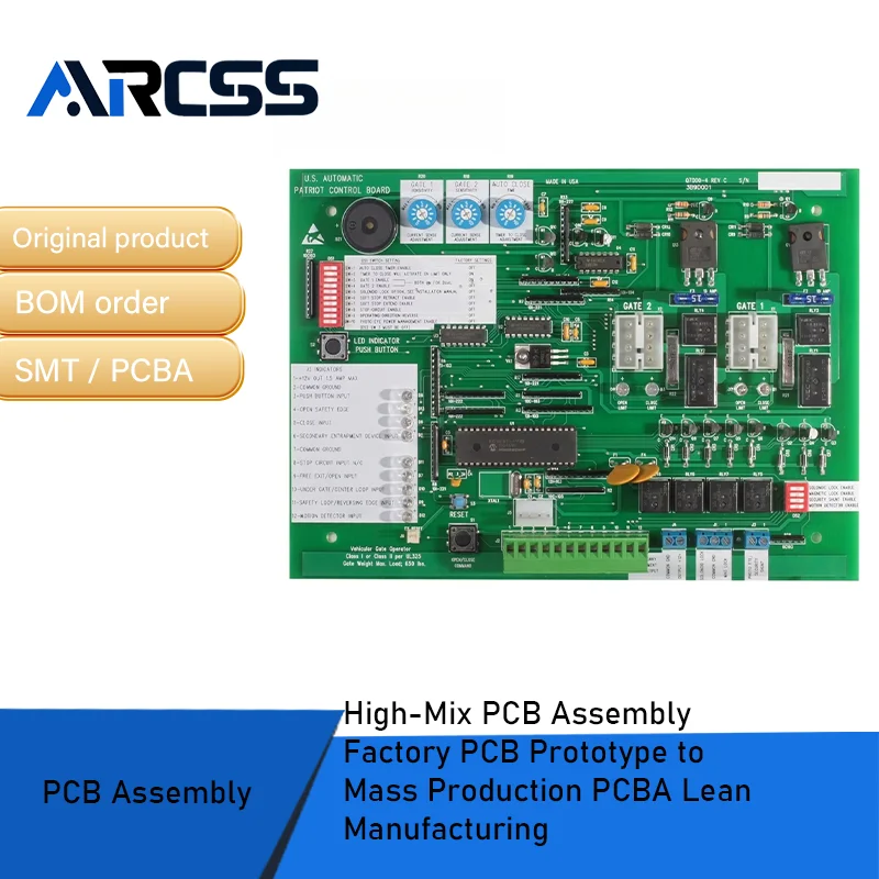 

High-Mix PCB Assembly Factory PCB Prototype to Mass Production PCBA Lean Manufacturing
