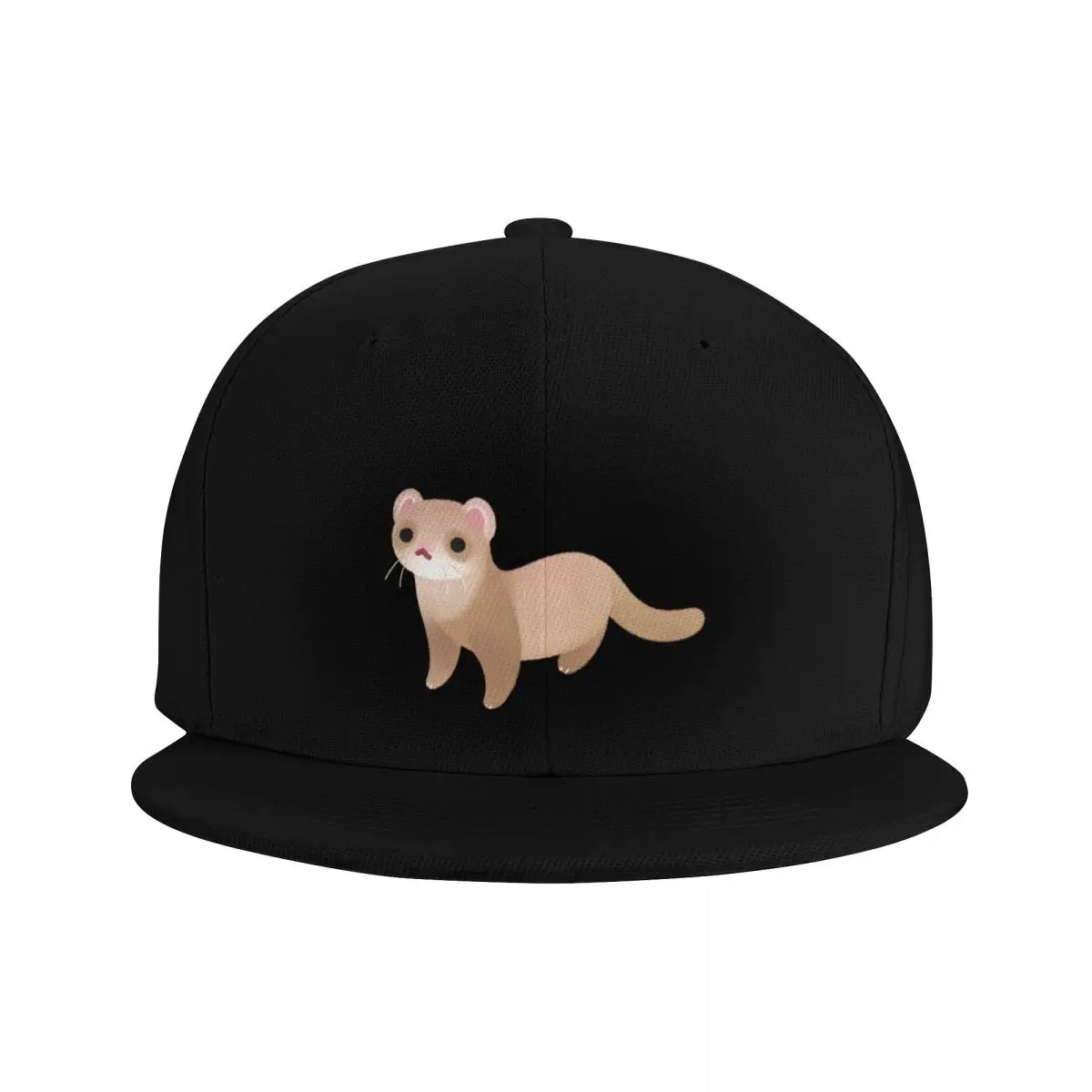 Ferret - dark Baseball Cap Fashion Beach beach hat sun hat Wild Ball Hat Women Caps Men's