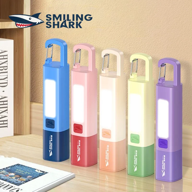 New Multifunction Flashlight Portable Strong Lights Variable Focus with Floodlight Side Lamp Emergency Outdoor High Lighting