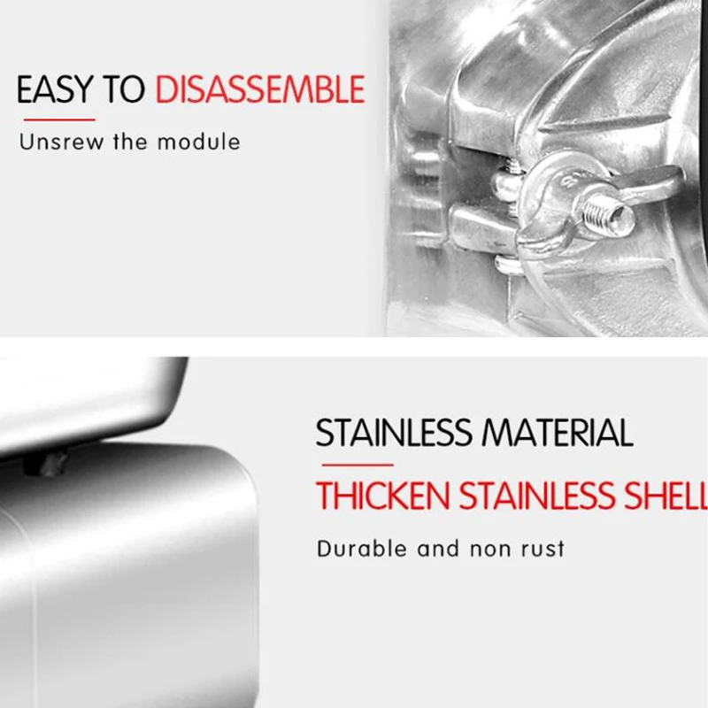 Automatic Cooked Meat Mincer Large Capacity Meat Grinder Meat Chopper Electric 110v