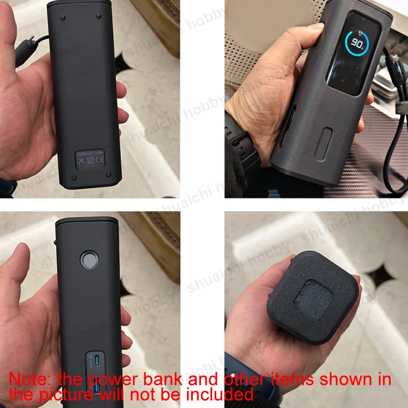 1PCS 3D Gedruckt Schutzhülle für Anker 165w 25000mAh Power Bank PETG/PLA Anti Fall Shell staub Abdeckung DIY Batterie Fall Teile