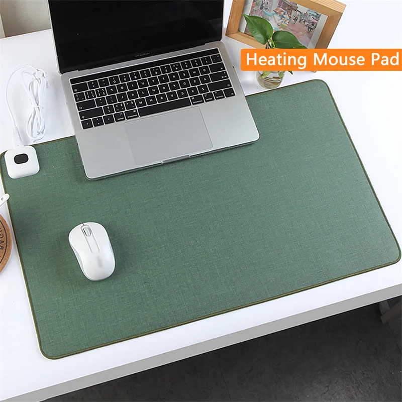 

26x52cm Electric Heat Mouse Pad Table Mat Display Temperature Heating Mouse Pad Keep Warm Hand For Office Computer Desk Keyboard