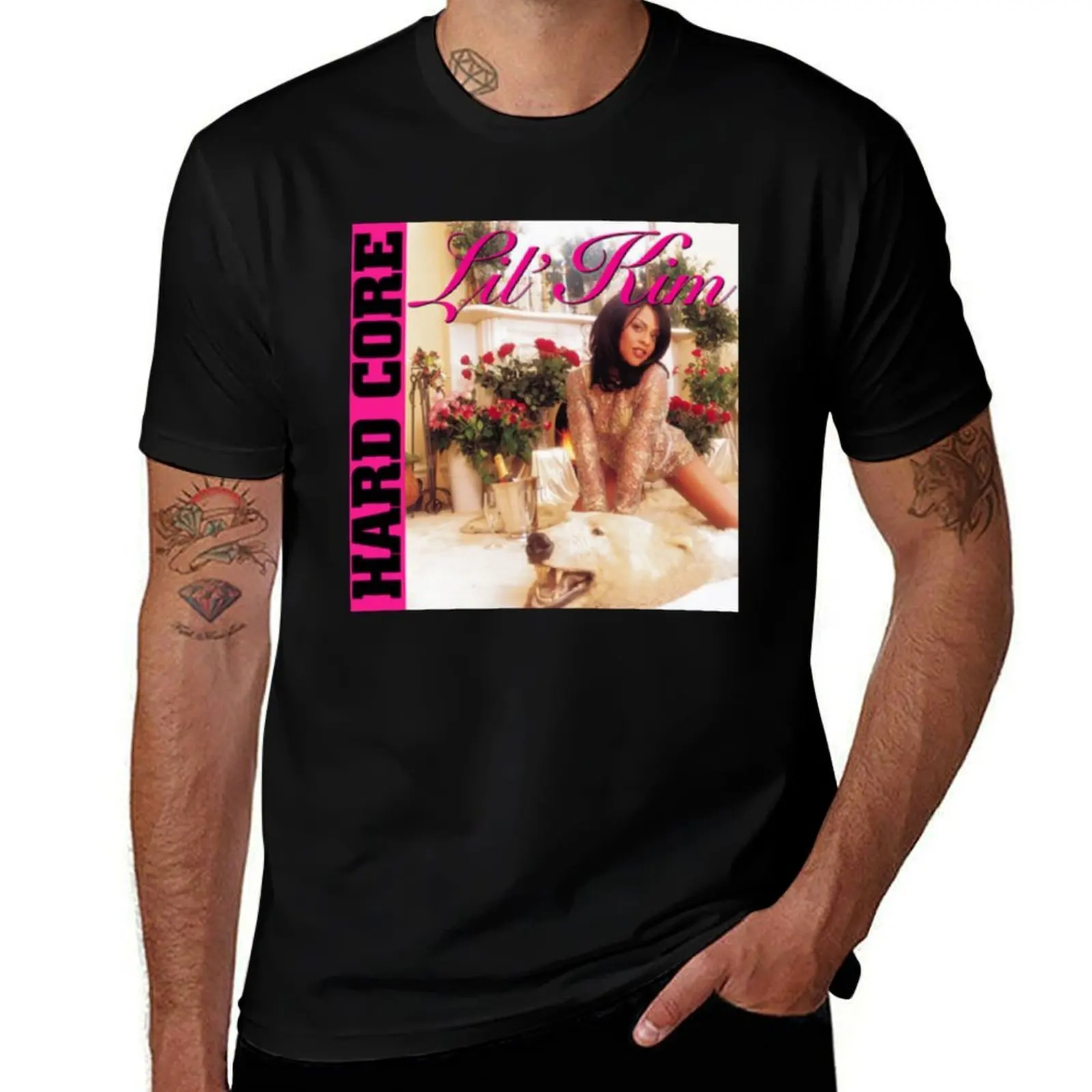 Lil Kim Hard Core T-Shirt Work Utility Short Sleeve Shirt T-Shirt