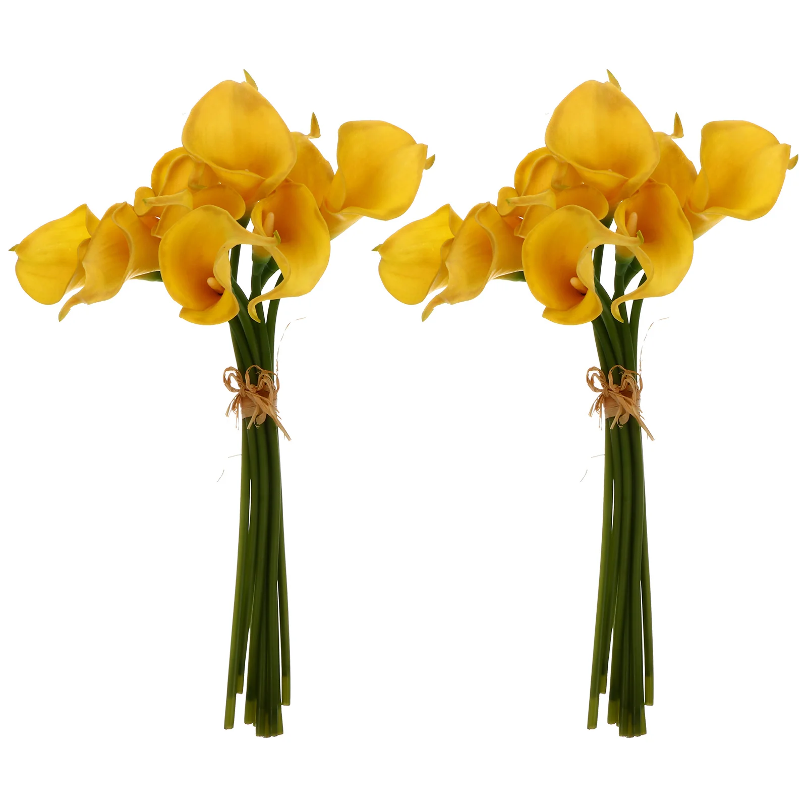 

20pcs PU Artificial Flower Wedding Bridal Bouquet Home Office Party Garden Decoration nament Shop Kitchen Festival Celebration