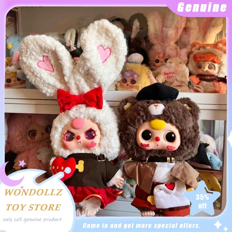 

Genuine Baby Three 400% Valentine'S Day Limited Edition Kawaii Vinyl Plush Doll Room Decor Trendy Toy Surprise Girls Kids Gift