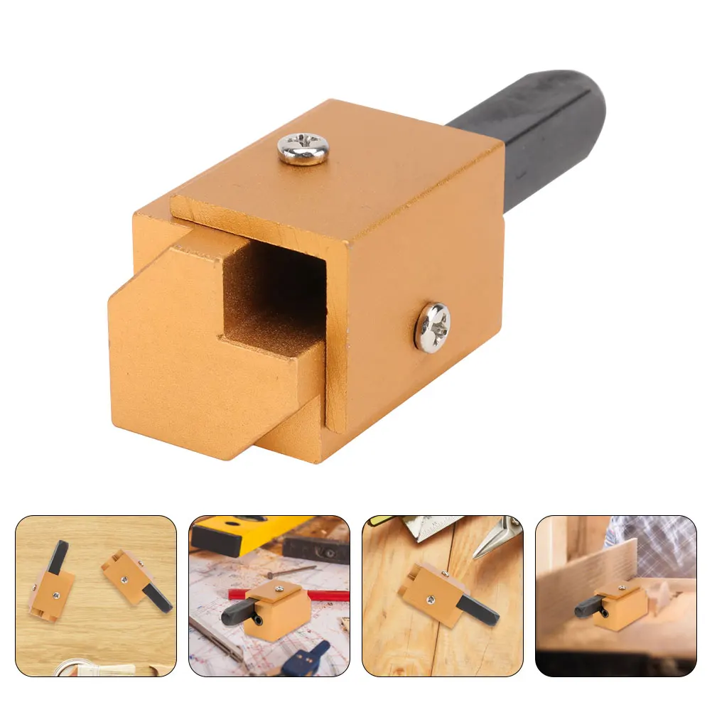 نجار الخشب إزميل نقر أداة دقيقة إزميل الحفر المدمجة خفيفة الوزن للاستخدام الداخلي والخارجي إزميل الزاوية #1