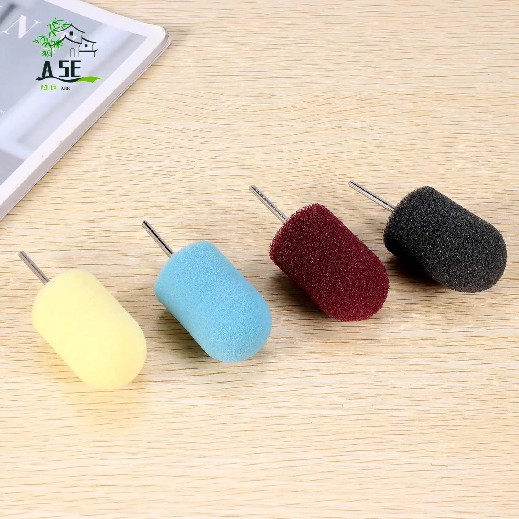 

A05E-Buffing Polishing Wheel Car Polish Buffing Shank Polishing Sponge Cone Metal Foam Pad Car Maintenance Automobile Cleaning T
