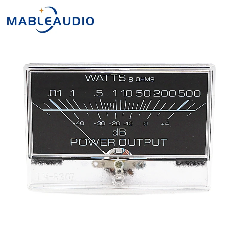 1PCS H-10050 Audio Power Amplifier Electronic Tube Biliary Machine DB Mechanical Type DC Electricity Meter With Precise Range