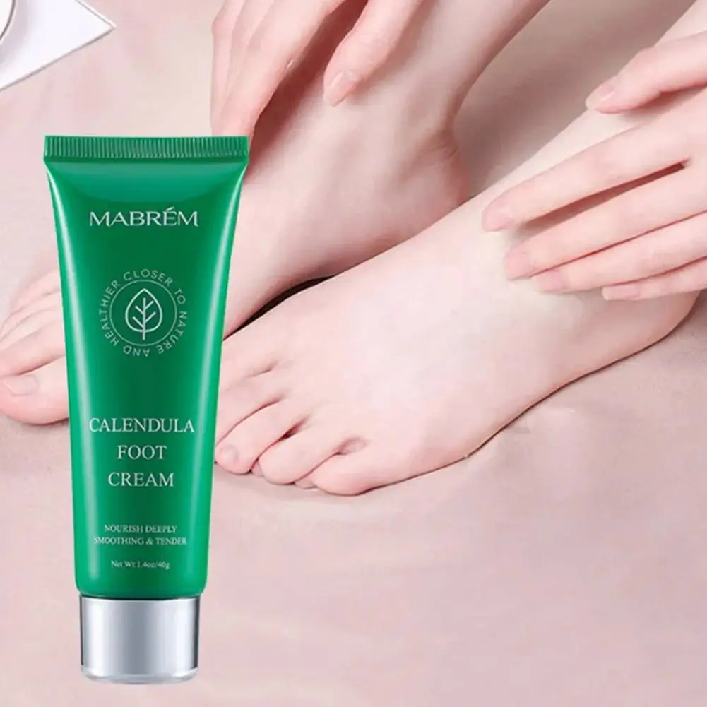 Caléndula blanqueamiento crema para el talón agrietado exfoliante hidratante profundo crema nutritiva para los pies producto para el cuidado de los pies para mujer G1E4