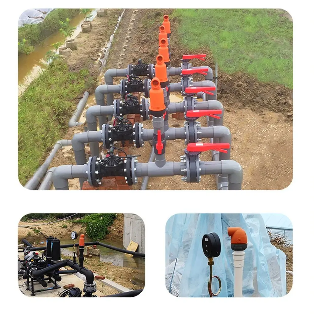Automatic Air Vent Valve For For DFshou Irrigation Pipe Pressure Balance Vacuum Breaker Garden Water Supply Fitting