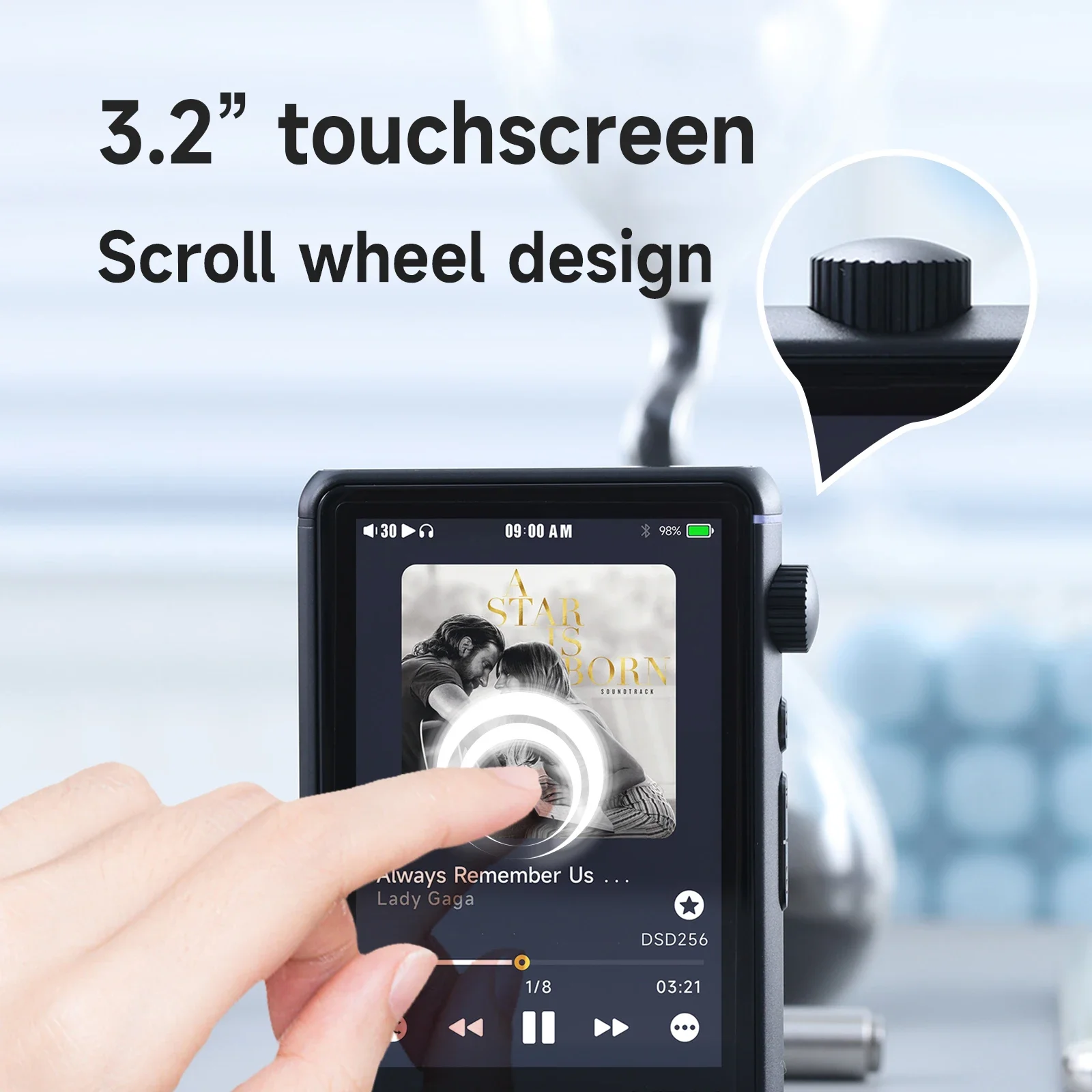 HiBy R3 II / R3 Gen 2 Lettore musicale WiFi Bluetooth Lettore audio HiFi MP3 MSEB MQA16X DSD 256 Web Radio USB Tipo C DAC Walkman