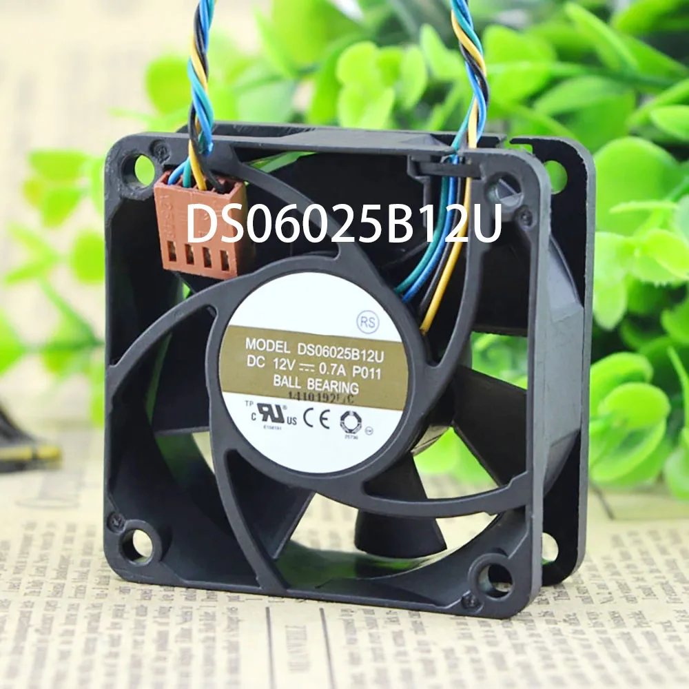 

Энергоэффективный процессор/сервер 12 В постоянного тока 0,7 А 60*60*25 мм DS06025B12U радиатор компактный корпус охлаждающий вентилятор