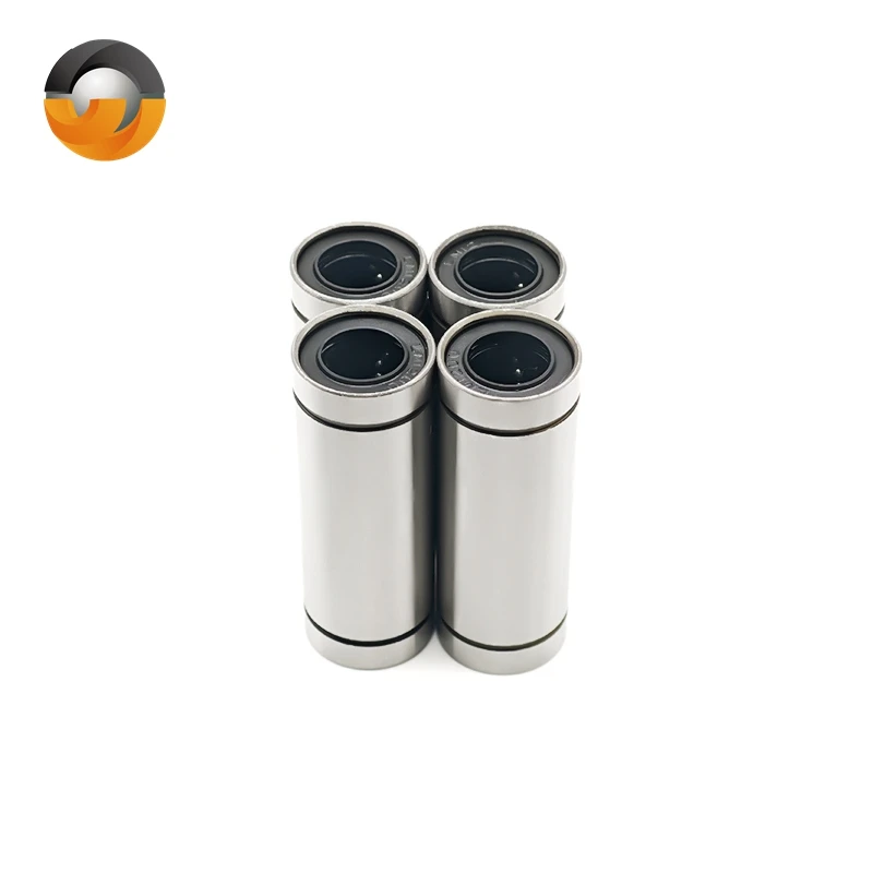 4 قطعة LM12LUU 12X21X57mm محامل الحركة الخطية ABEC-7 محامل خطية طويلة النوع