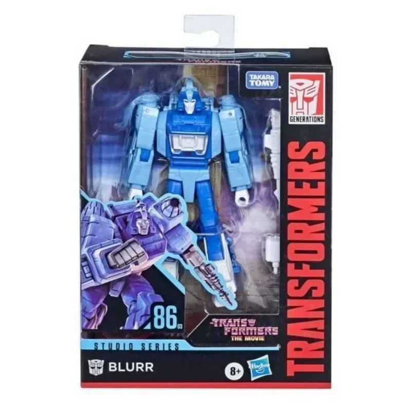 

Original Takara Tomy Hasbro Transformers Studio Series SS86 Blurr Transformers Classic Movie Series Toys Ornaments Figure