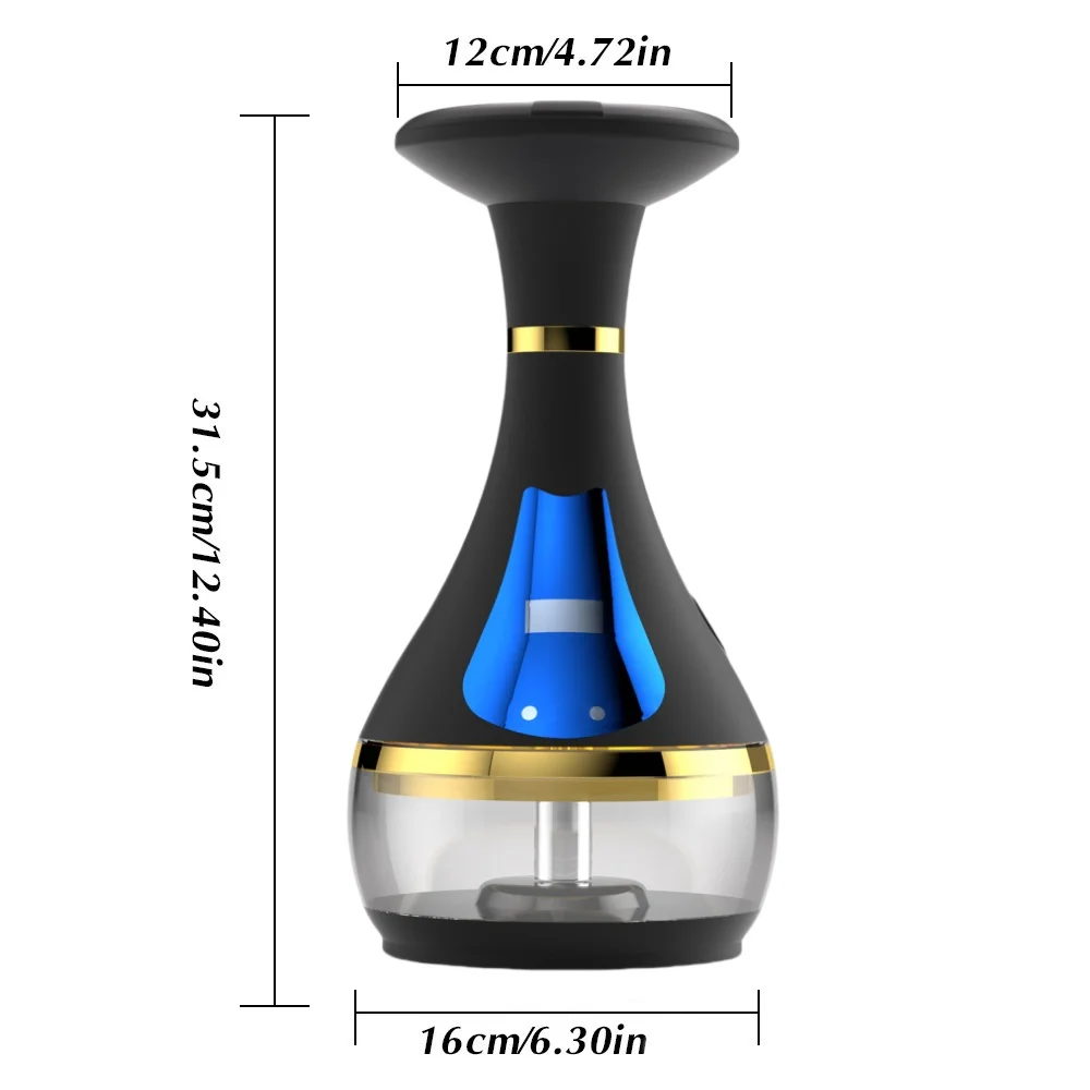 Electronic Hookah Set Complete Chicha Water Pipes Smoking Grass Bowl Gravity Кальян Cachimba Shisha Smoke Accessory for Gift