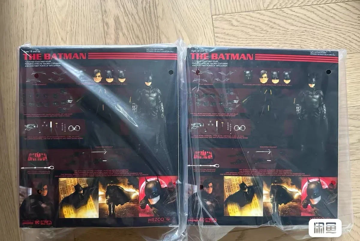 Mezco Ant-Man باتمان روبرت باتينسون 1/12 عمل الشكل 6 بوصة مجموعة كاملة أنيمي نموذج جمع لعبة هدية الكريسماس #6