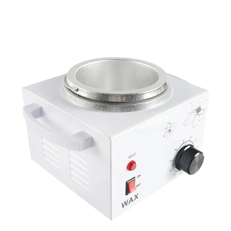 220V Wax Warmer Single Pot Electric Wax Heater Facial Skin SPA Equipment with Adjustable Temperature