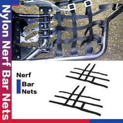 Nerf Bar Nets Waterproof Nylon ATV Toolkit For Polaris For Pred For Arctic Cat 2004 2005 2006 2007 2008 DVX400 DVX 400 1999-2008