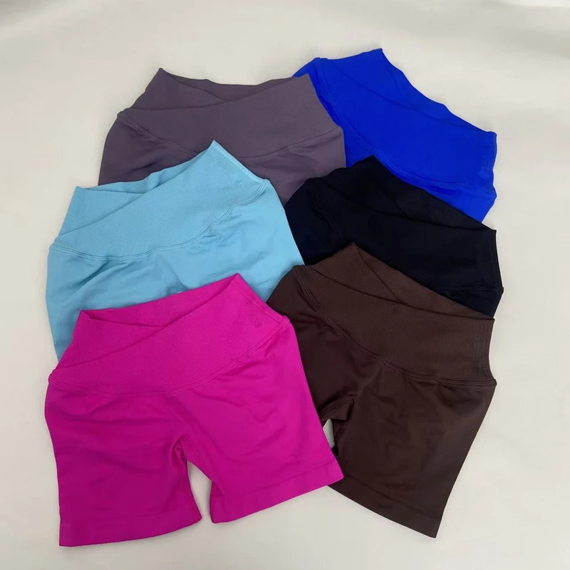 ملابس رياضية نسائية عالية التمدد للصالة الرياضية، مجموعة شورت حمالة صدر رياضية من Impact Vision Shrug، ملابس مريحة للتمرين واليوجا النشط #6