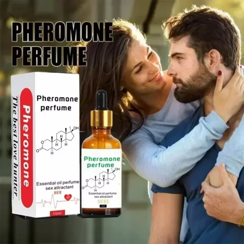 Perfume de Aroma de larga duración para hombres y mujeres, aceite de feromonas Sexy para coquetear, para atraer