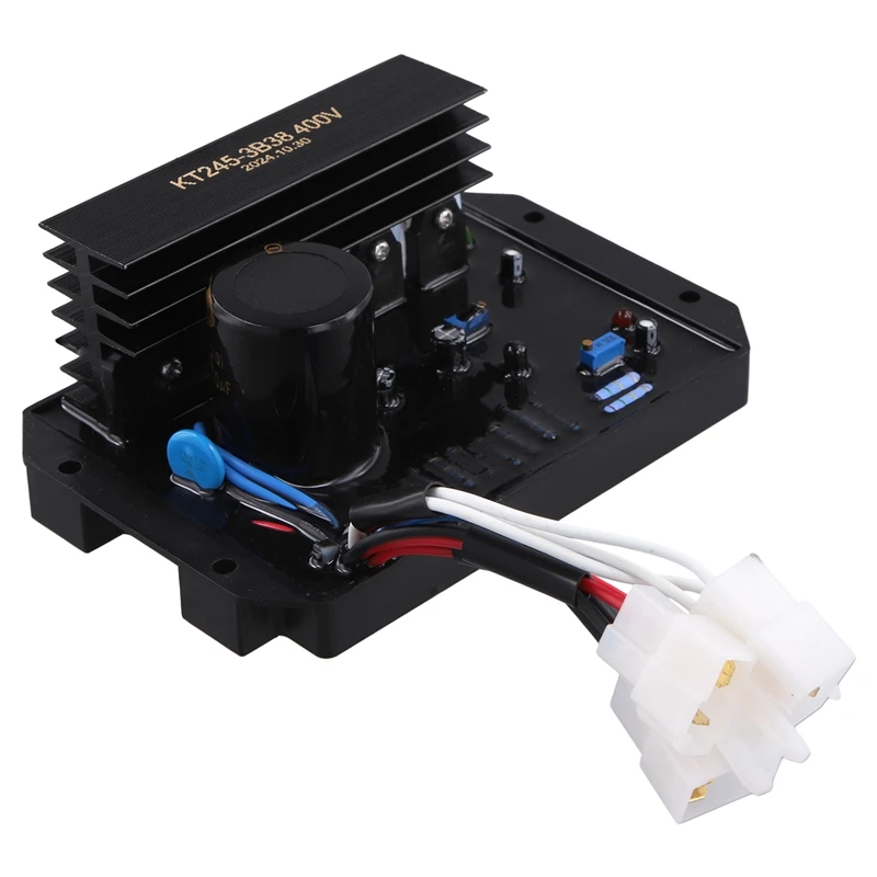 

KT245-3B38 AVR Automatic Voltage Regulator Control Module Three Phase Brush Brushless Generator Stabilizer 8-15KW-AT64